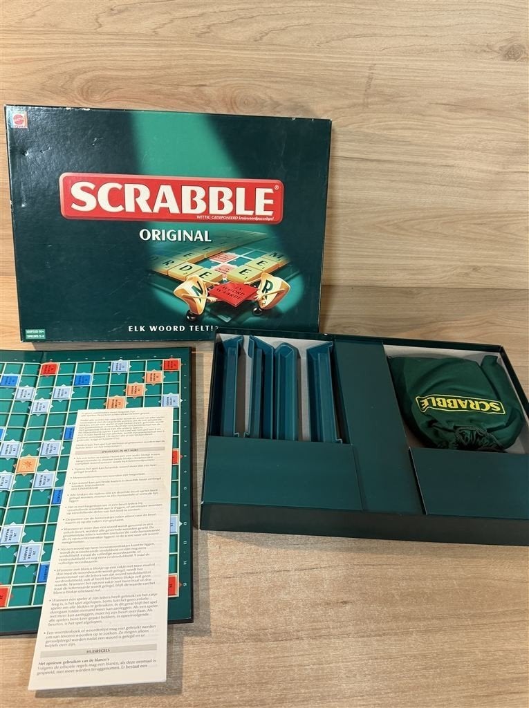 scrabble original - s6865, Verzenden, Zo goed als nieuw