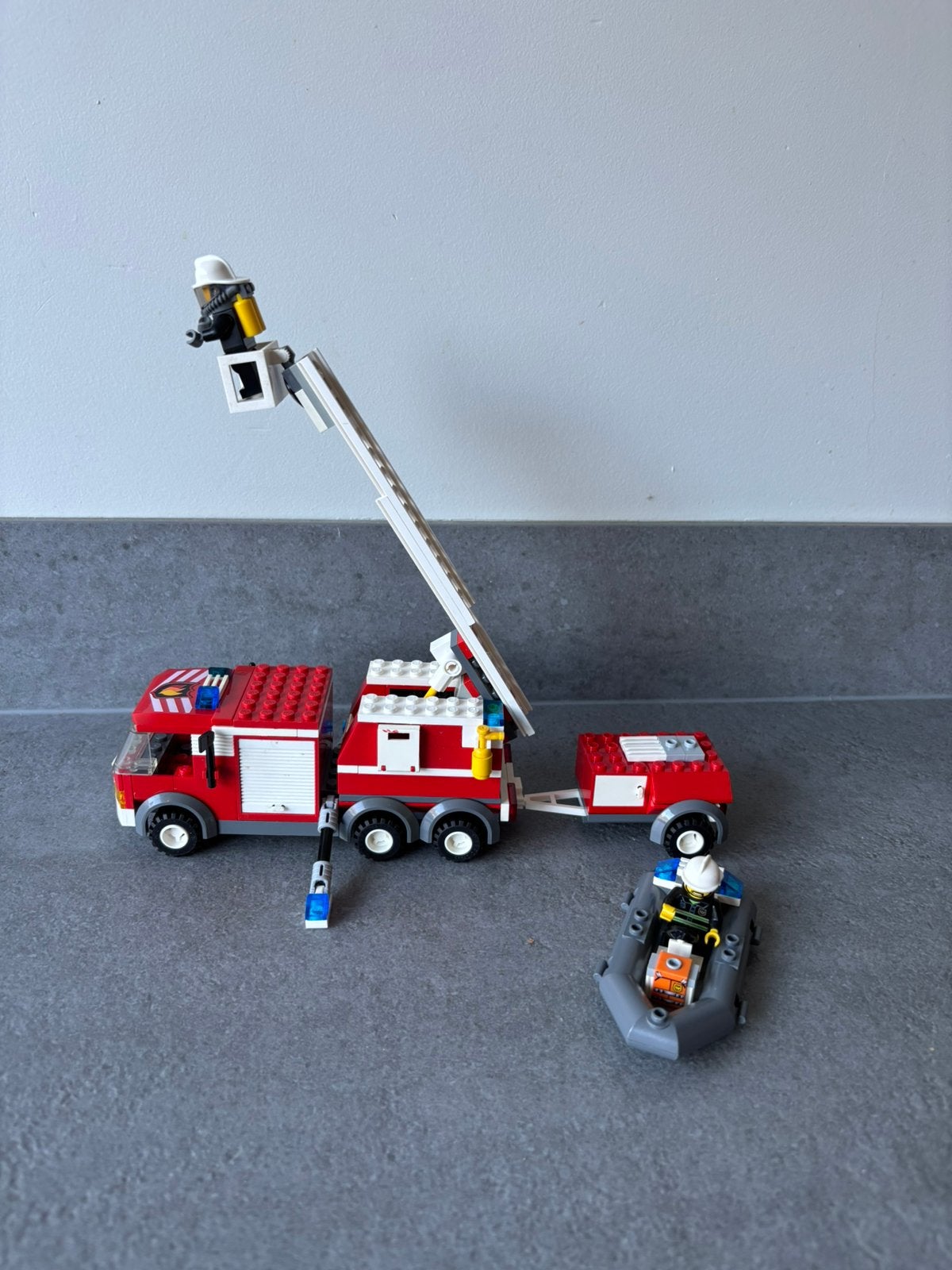 Lego Vintage 7239 Ladderwagen, Kinderen en Baby's, Speelgoed | Duplo en Lego, Ophalen of Verzenden, Gebruikt