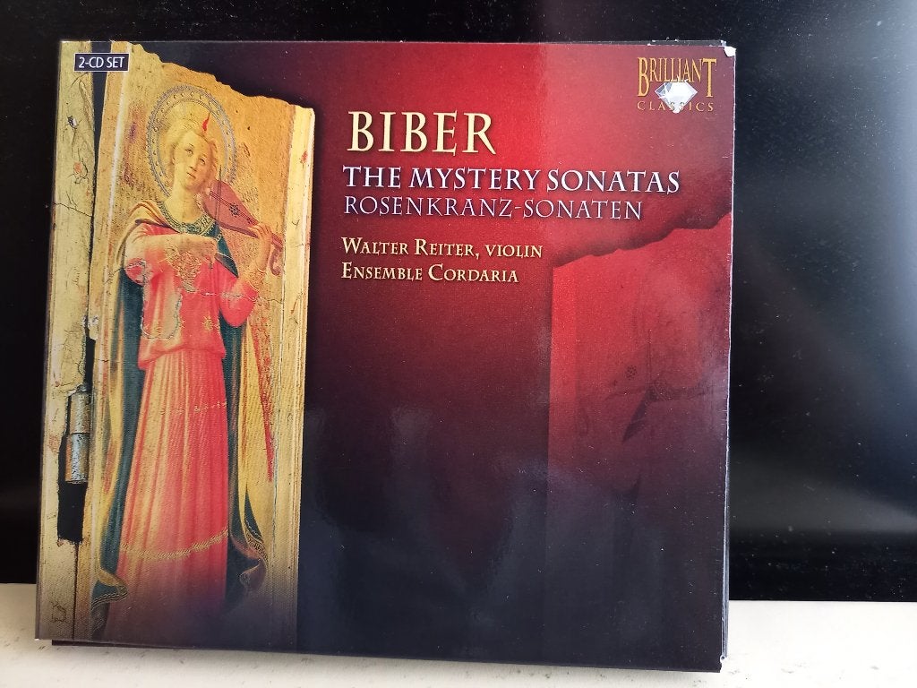Biber -The Mystery Sonatas Rozenkranz W.Reiter -Cordaria, Ophalen of Verzenden, Modernisme tot heden, Zo goed als nieuw, Overige typen