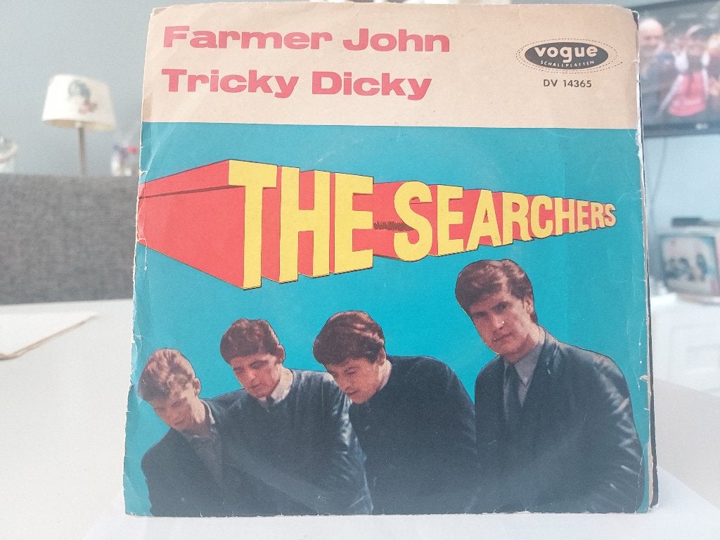 7" Single Searchers - Farmer John / Tricky Dicky, Cd's en Dvd's, Vinyl Singles, Gebruikt, 7 inch, Ophalen of Verzenden, Pop