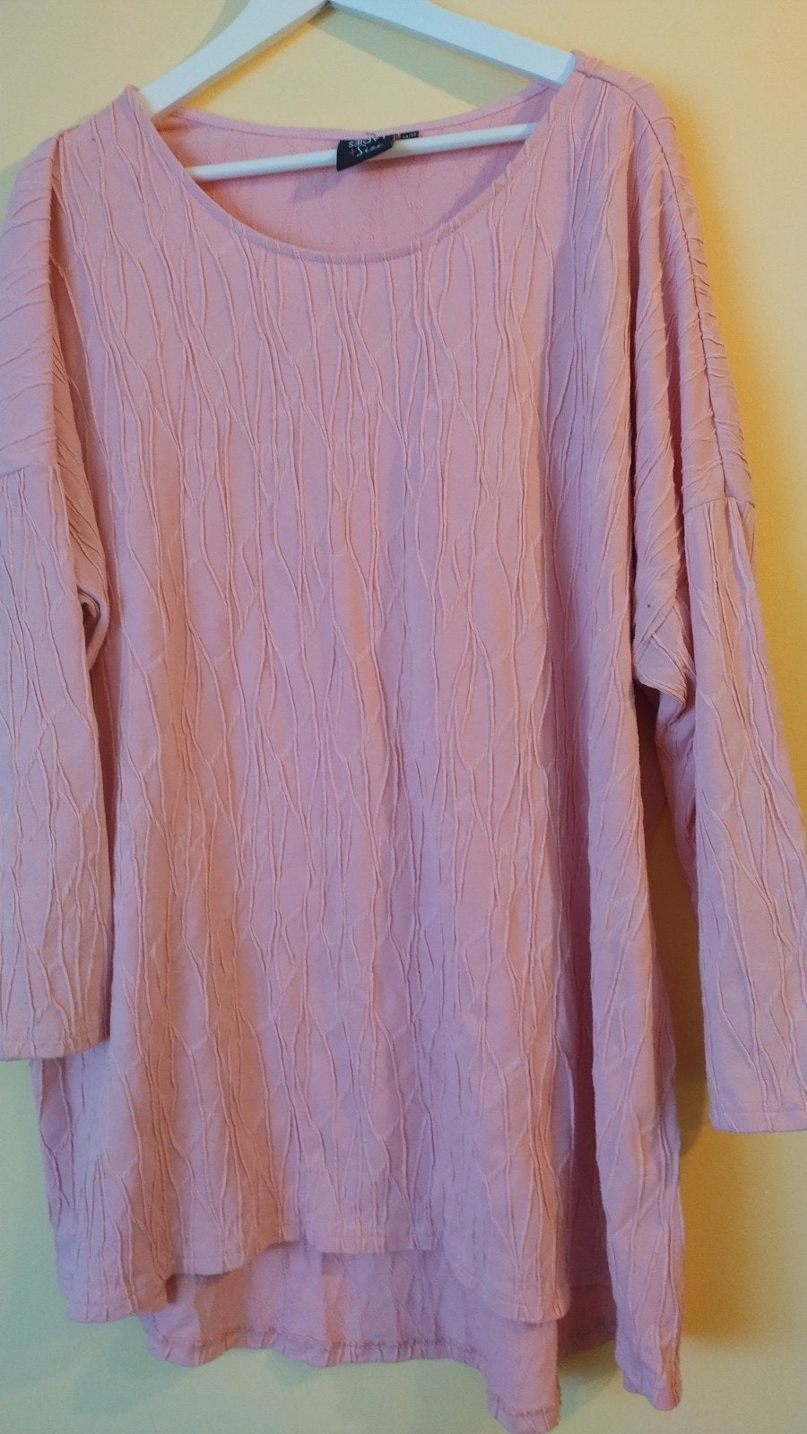 Mooi shirt 54/56
Van oksel tot oksel 82 cm
Drie kwart mouw 3, Ophalen, Zo goed als nieuw, Shirt of Top