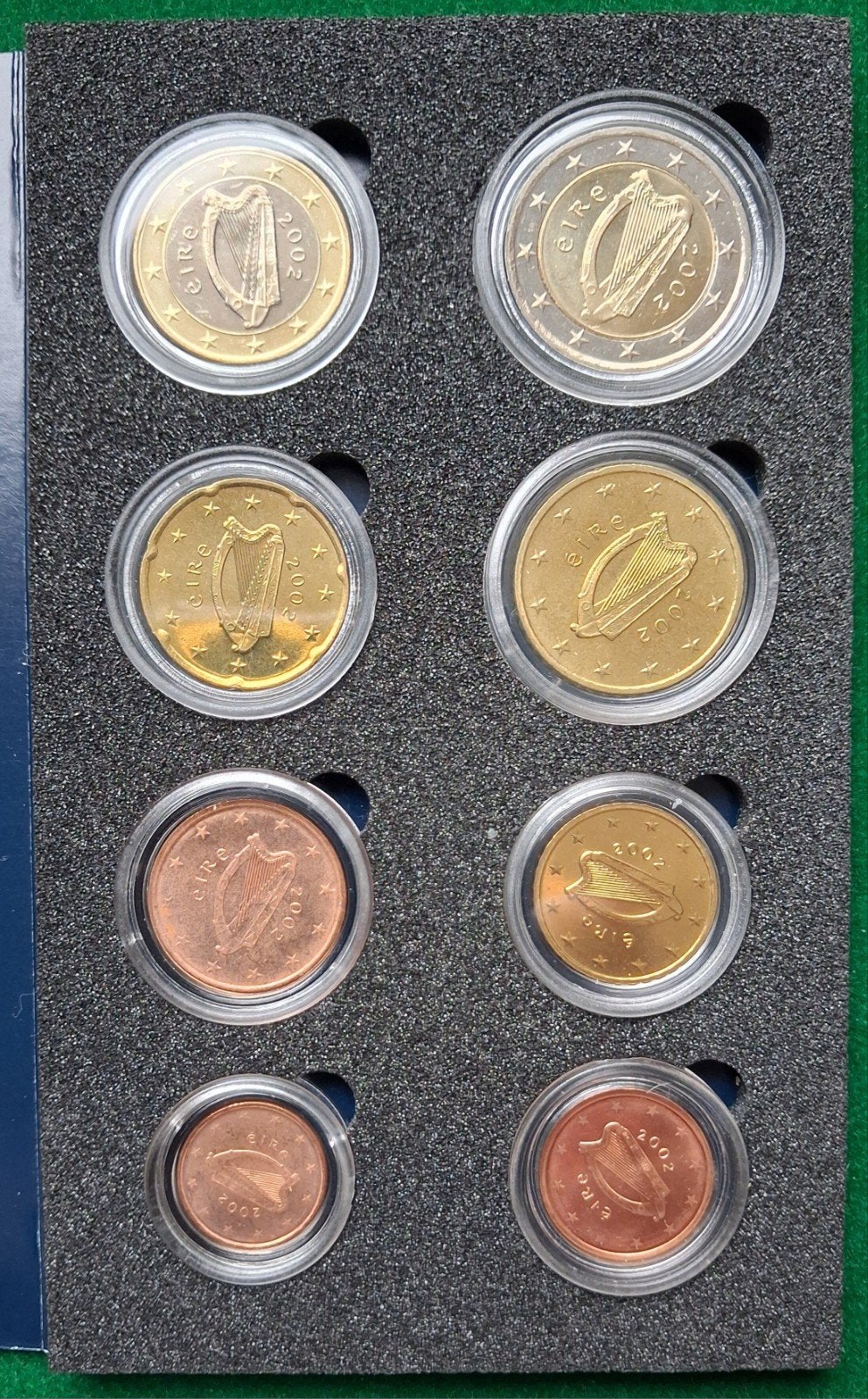 Euro set Ierland 2002 proof, Postzegels en Munten, Munten | Europa | Euromunten, Ophalen of Verzenden, Ierland, Overige waardes