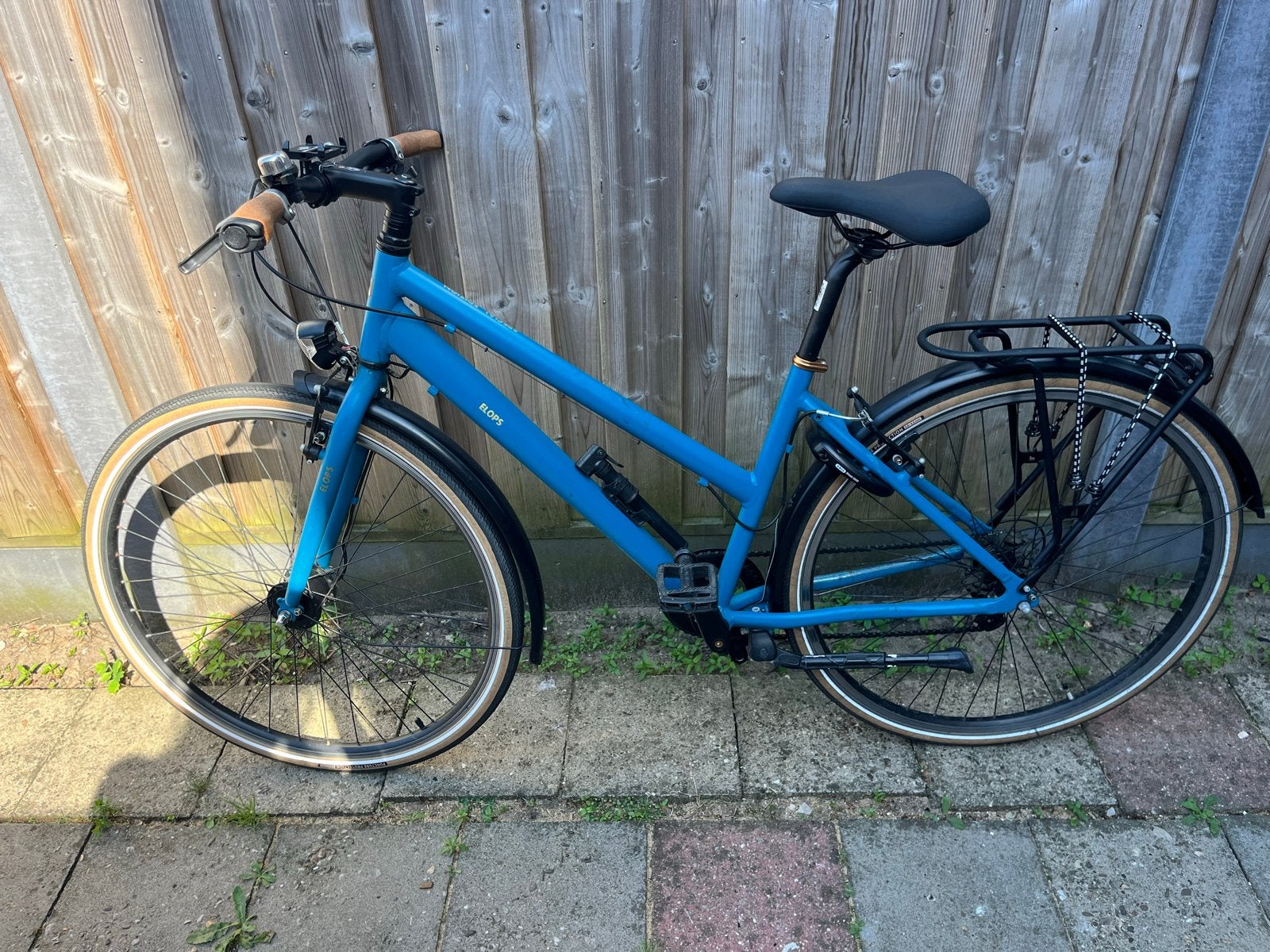 Elops 500 Special Edition Stadsfiets, Velgrem, Ophalen, Overige merken, Minder dan 10 versnellingen