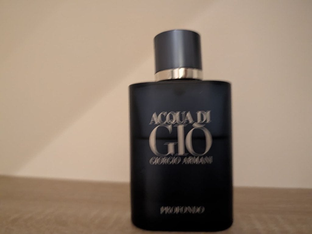 Aqua Di Gio Profondo, Ophalen of Verzenden, Gebruikt