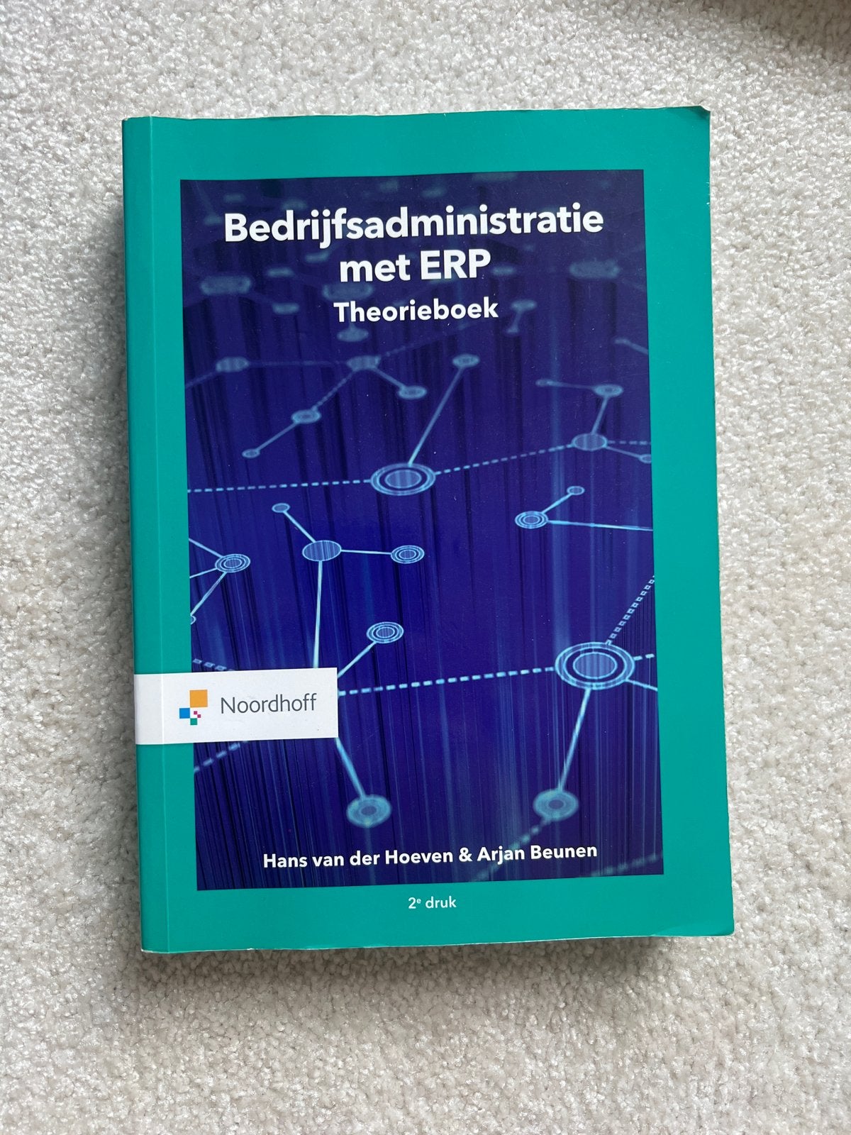 Bedrijfsadministratie met ERP Theorieboek - 2e druk, Ophalen of Verzenden, Gamma, Zo goed als nieuw, HBO