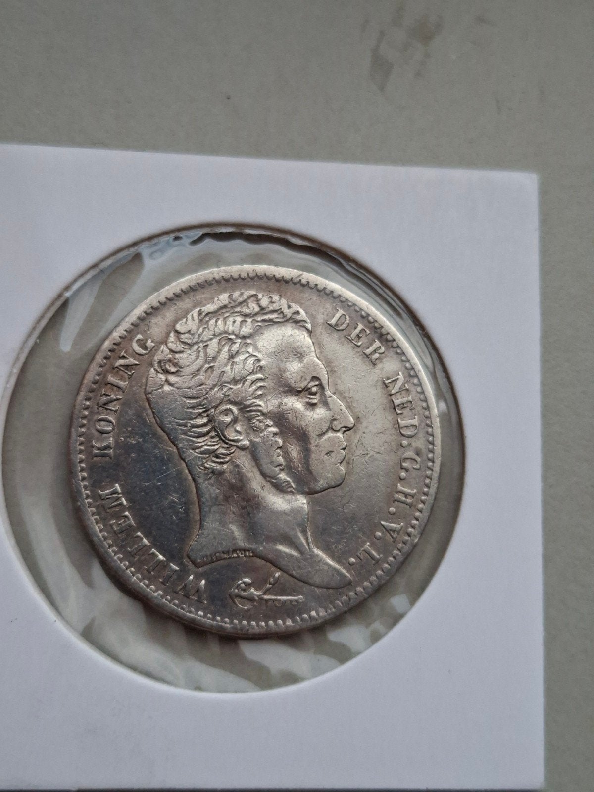 1 gulden 1824 willem 1 I, 1 gulden, Zilver, Ophalen of Verzenden, Koning Willem I