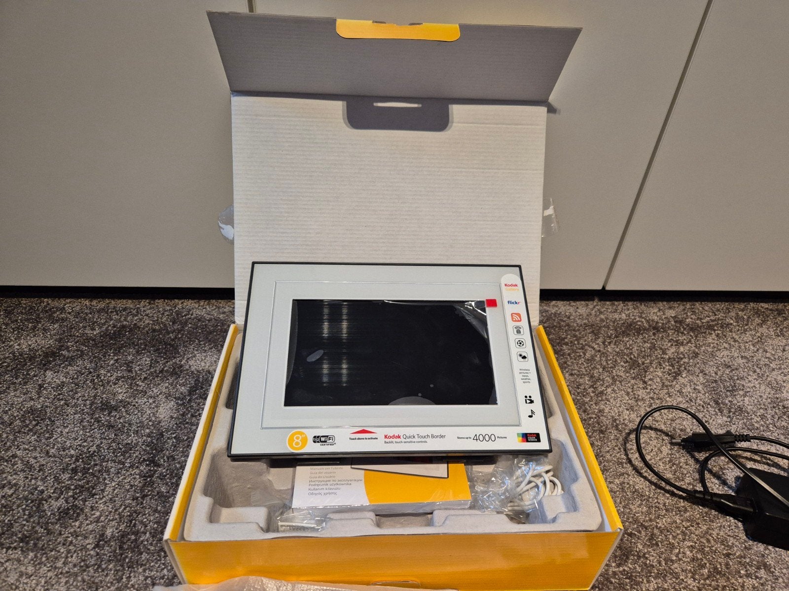 Kodak EasyShare W820 Draadloos Digitaal Fotolijstje, Kodak, Nieuw, Ophalen of Verzenden, Diavoorstelling