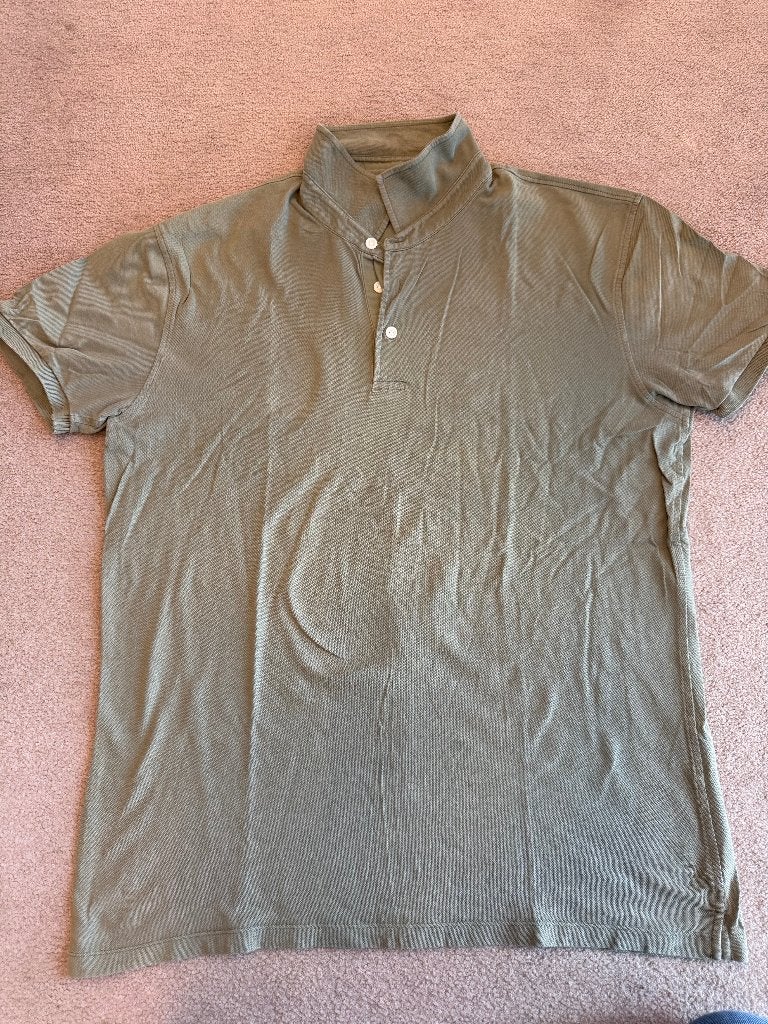Artu Napoli Polo, Legergroen, Large, Maat 52/54 (L), Ophalen of Verzenden, Zo goed als nieuw, Artu Napoli