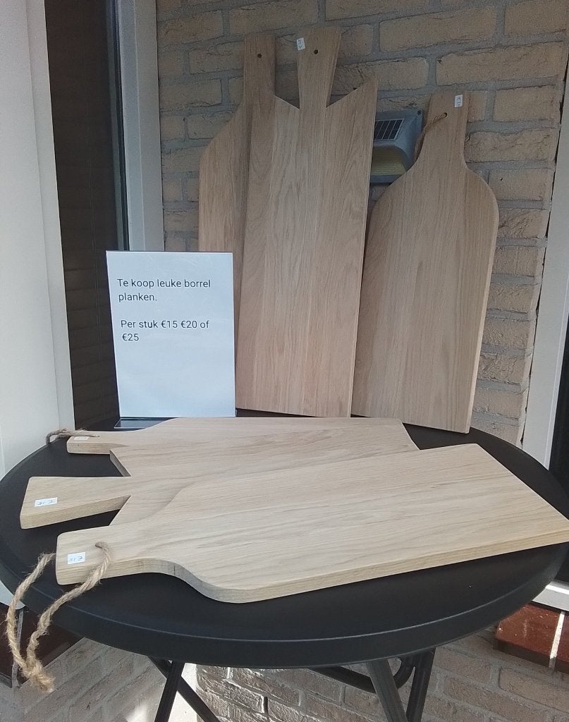 Borrelplanken, Snij-/serveerplank, Ophalen, Nieuw, Hout