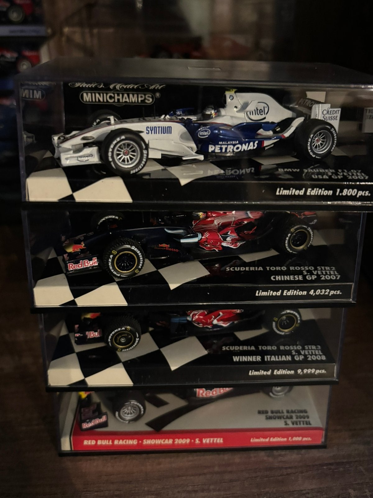 Sebastian Vettel collectie 2007-2022, Ophalen of Verzenden, Zo goed als nieuw, Auto, Overige merken