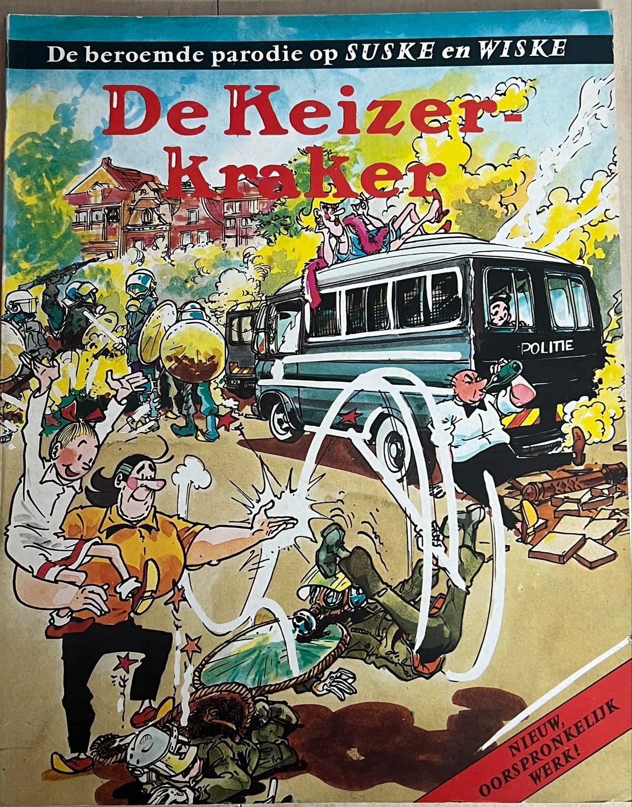 De Keizer Kraker - Suske en Wiske parodie, Eén stripboek, Ophalen of Verzenden, Nieuw
