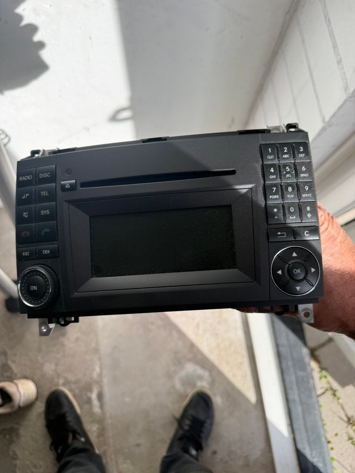 Originele Mercedes-benz radio cd speler, Ophalen of Verzenden, Zo goed als nieuw