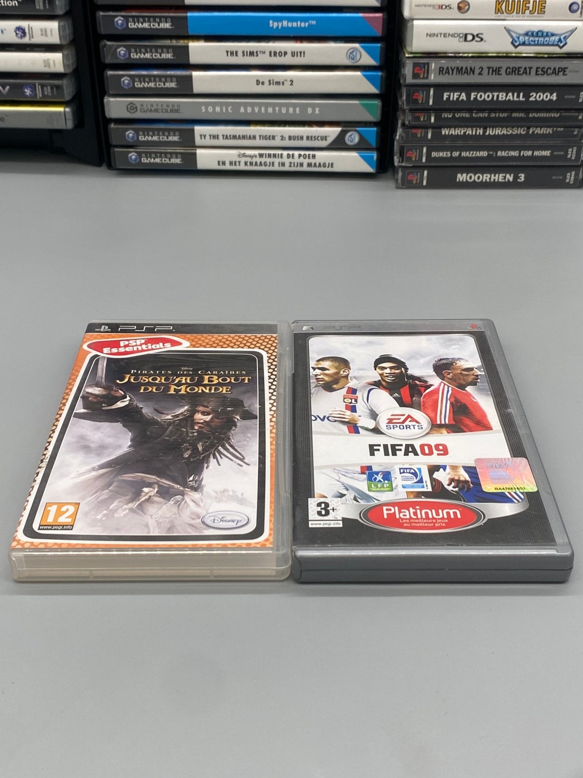 PSP games bundel – Pirates of the Caribbean & FIFA 09, 2 spelers, Ophalen of Verzenden, Vanaf 3 jaar, EA Games, Disney Interactive