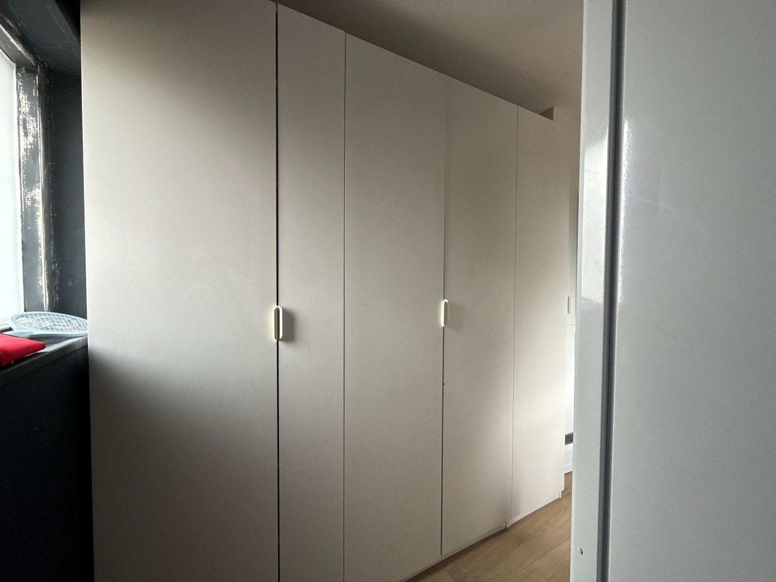 Ikea pax Witte kledingkast/opbergkast met diverse indeling, Huis en Inrichting, Kasten | Kledingkasten, Ophalen, Gebruikt, 200 cm of meer