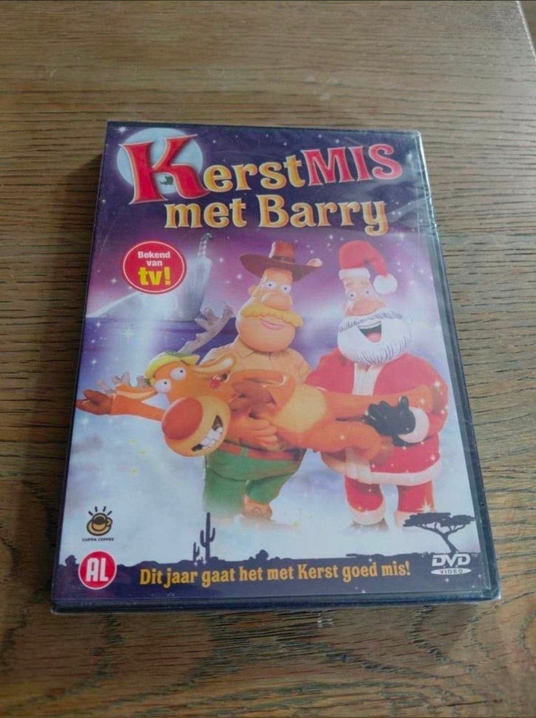 KerstMIS met Barry dvd. NIEUW IN SEAL., Europees, Tekenfilm, Alle leeftijden, Ophalen of Verzenden