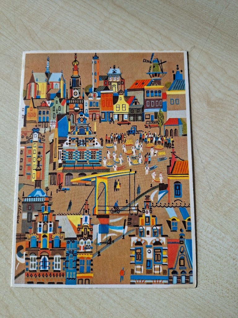 KLM menu kaarten, Ophalen of Verzenden, Zo goed als nieuw, Kaart, Foto of Prent