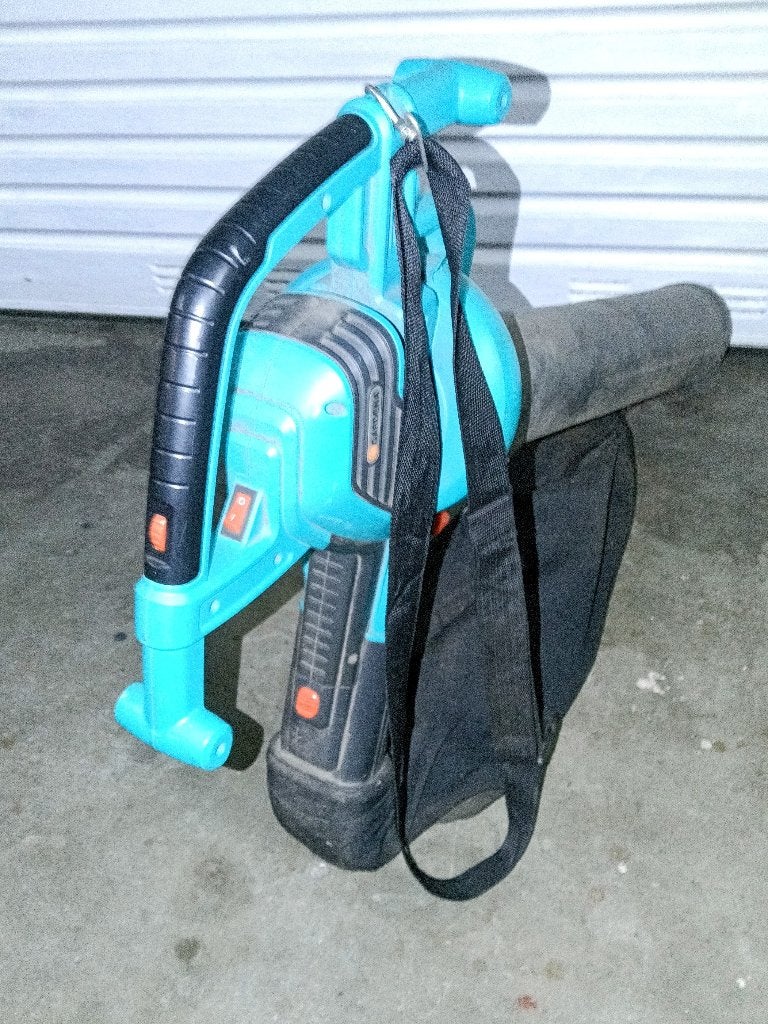 Gardena ErgoJet 3000 bladblazer / bladzuiger met opvangzak, Gebruikt, Met opvangzak, Handgedragen, Ophalen of Verzenden