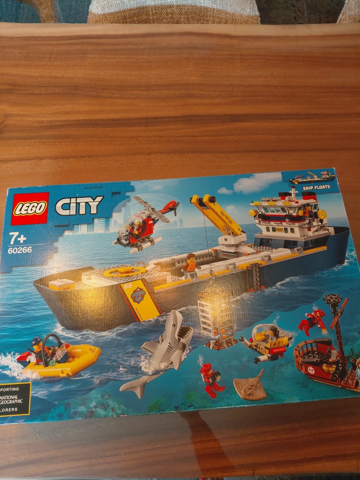 LEGO City Oceaan Onderzoeksvaartuig 60266, Ophalen, Zo goed als nieuw, Overige merken
