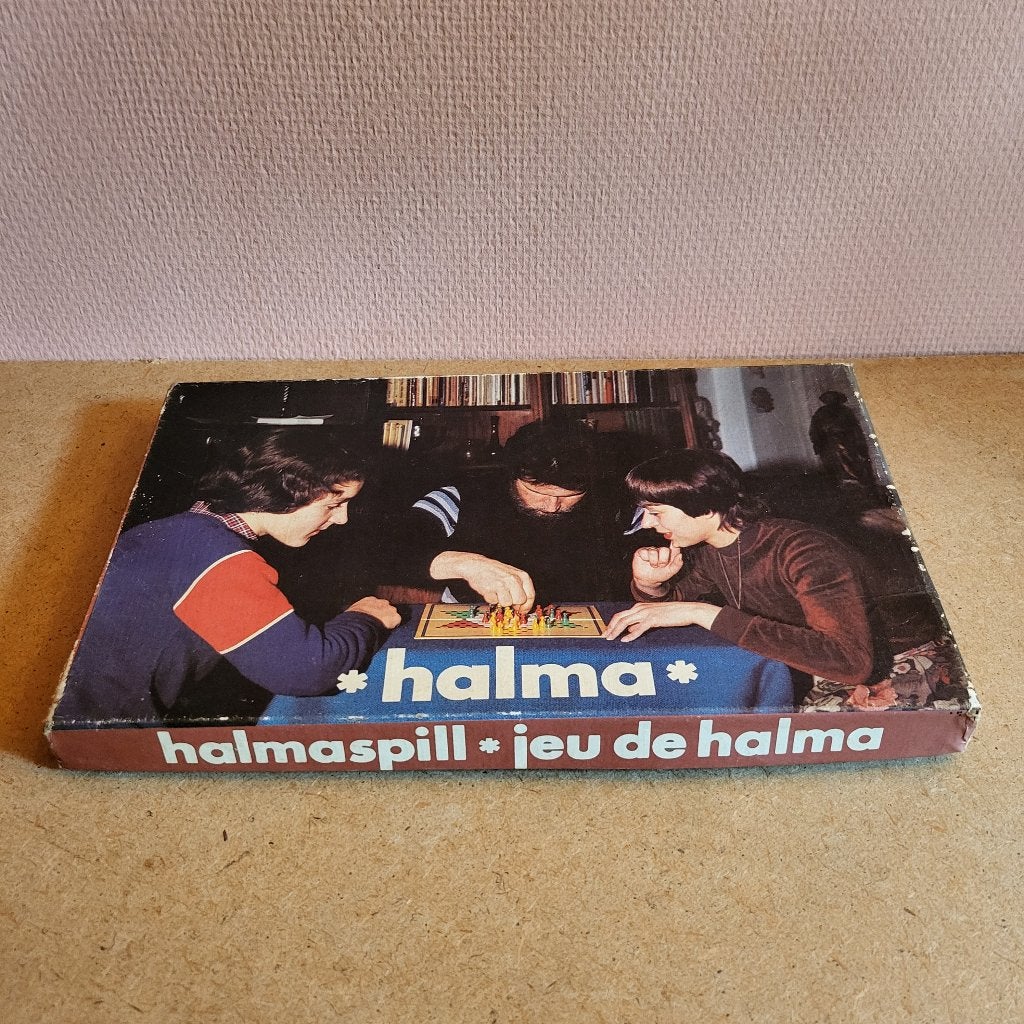 Spel: Vintage Halma, Een of twee spelers, Ophalen, Gebruikt