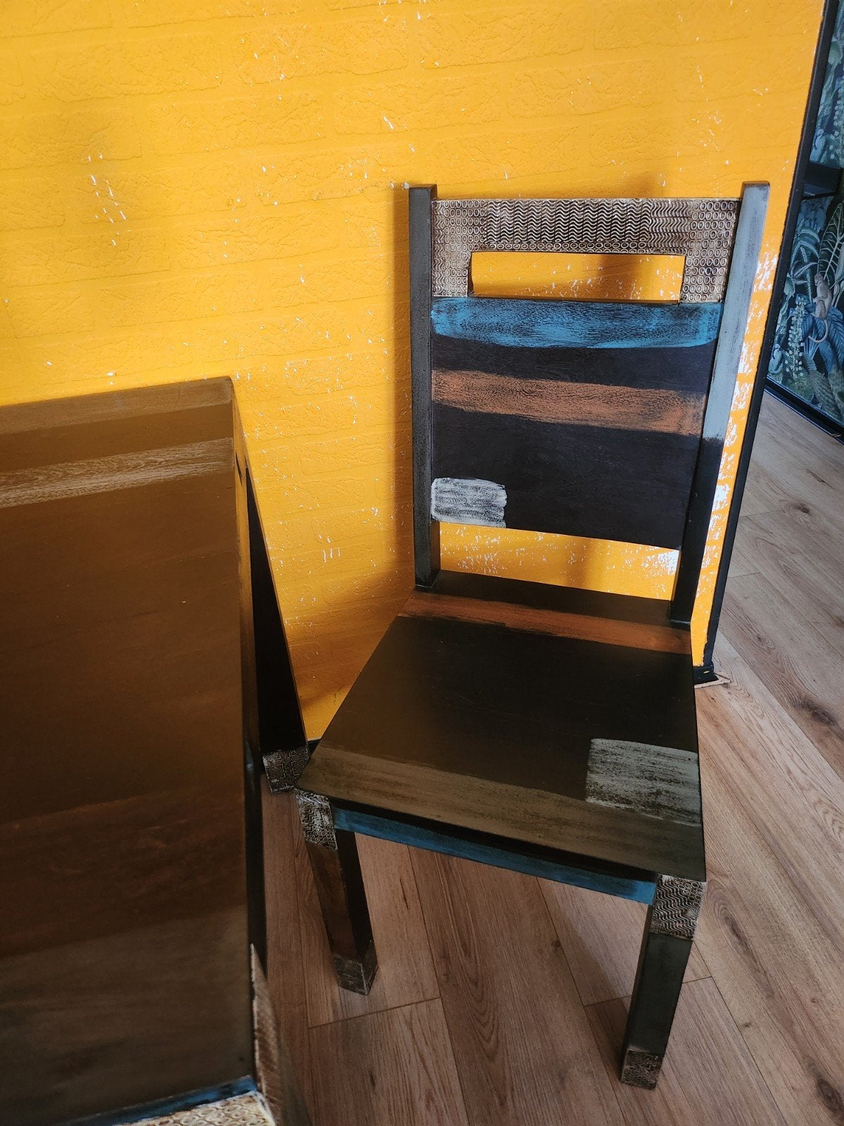 Wolf Goa Meubelserie: Mango Hout Eettafel, Kasten & Meer, Ophalen, Gebruikt