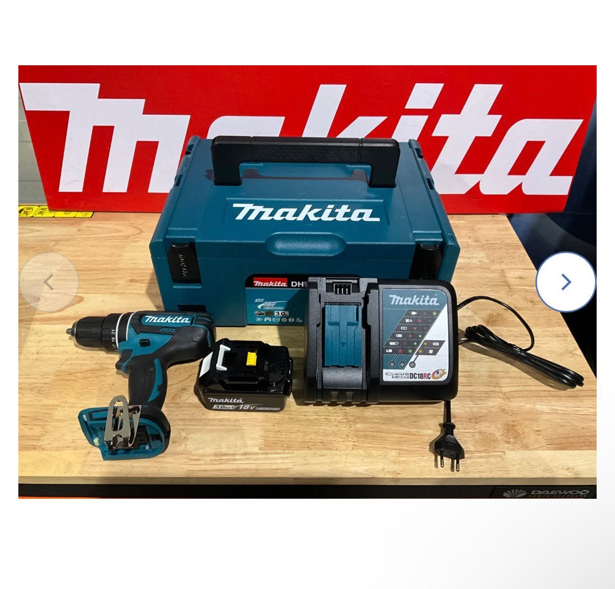 Makita DHP485 18V LXT Accu Klopboor-/Schroefmachineset, Doe-het-zelf en Verbouw, Gereedschap | Boormachines, Nieuw, Ophalen of Verzenden