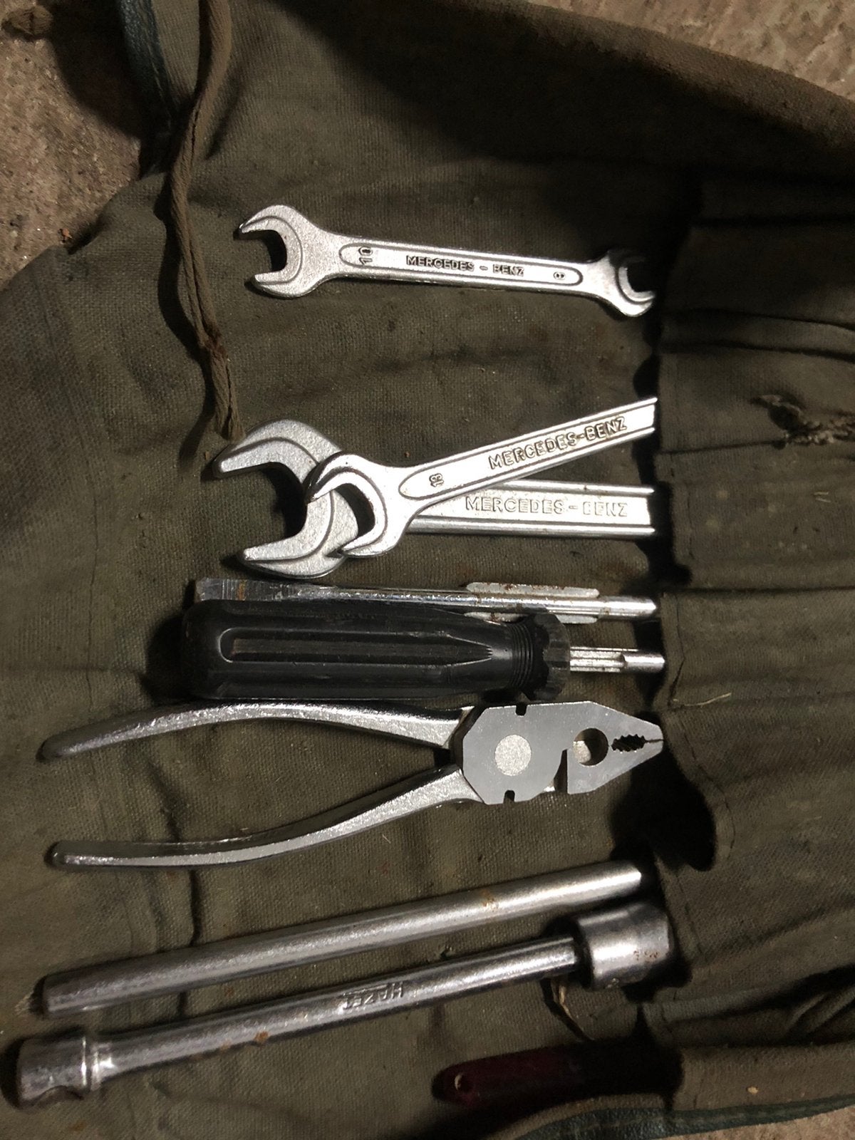 Mercedes Benz boord gereedschap, Ophalen of Verzenden, Gebruikt