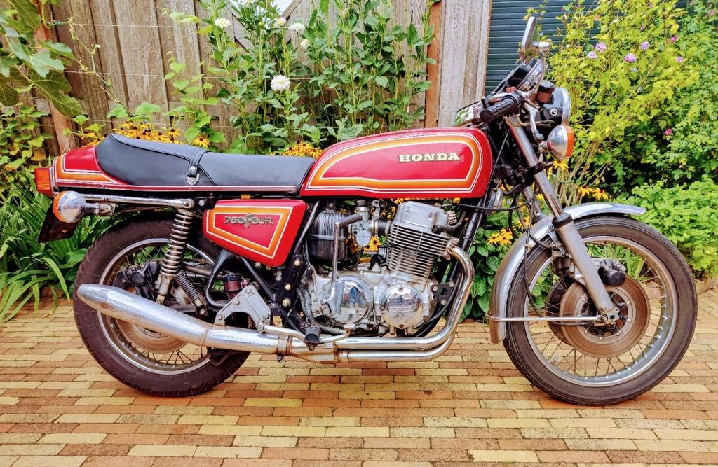 Honda CB750 FOUR F1 1976 NL kenteken, Motoren, Motoren | Oldtimers, Ophalen