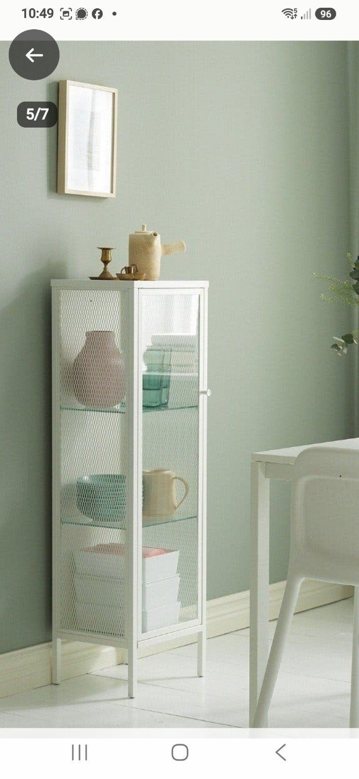 Vitrine kastje Ikea, Ophalen, Nieuw, 50 tot 100 cm, Minder dan 100 cm