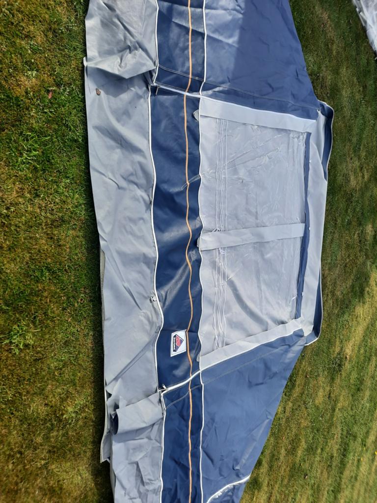 Dorema wintertent blauw grijs maat 1, Ophalen, Zo goed als nieuw