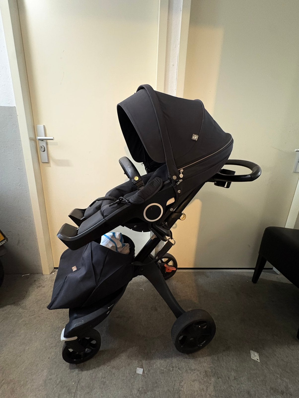 Stokke kinderwagen compleet + babywagen, Ophalen, Zo goed als nieuw