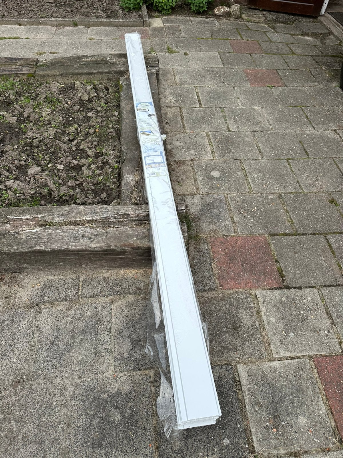 Schroot/planchet pvc wit 270cm nieuw, Kunststof, Nieuw, Ophalen of Verzenden, 200 tot 250 cm