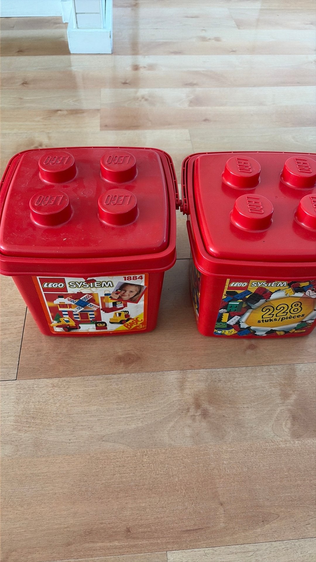 Lego System  opbergboxen, Kinderen en Baby's, Speelgoed | Duplo en Lego, Gebruikt, Overige thema's, Lego, Ophalen of Verzenden