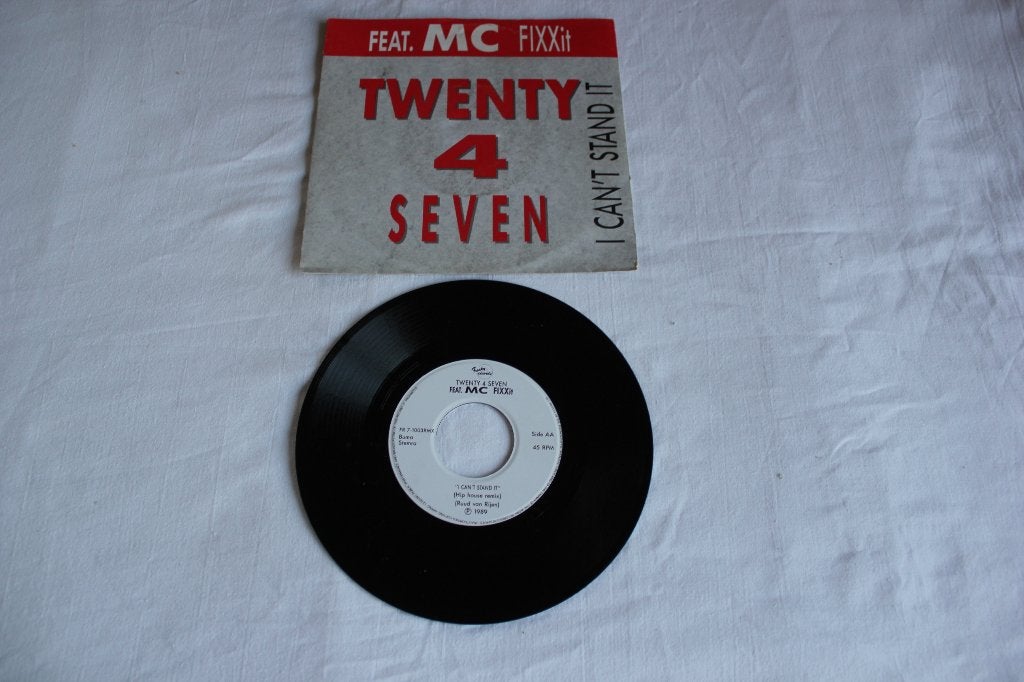 twenty 4 seven  -  I can't stand it, Cd's en Dvd's, Gebruikt, House, 7 inch, Ophalen of Verzenden
