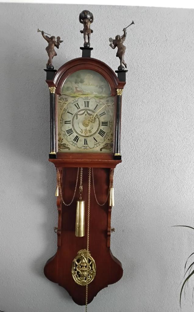 Friesche staartklok, Ophalen
