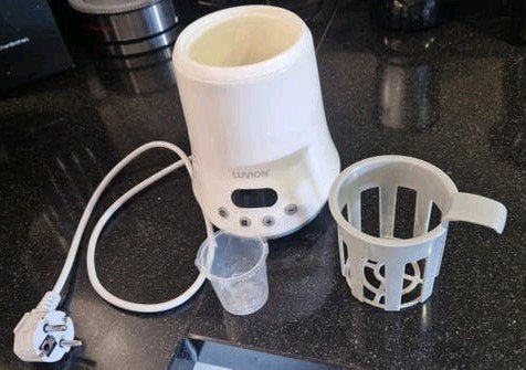 Luvion flessenwarmer, Ophalen of Verzenden, Gebruikt, Flessen- of potjesverwarmer