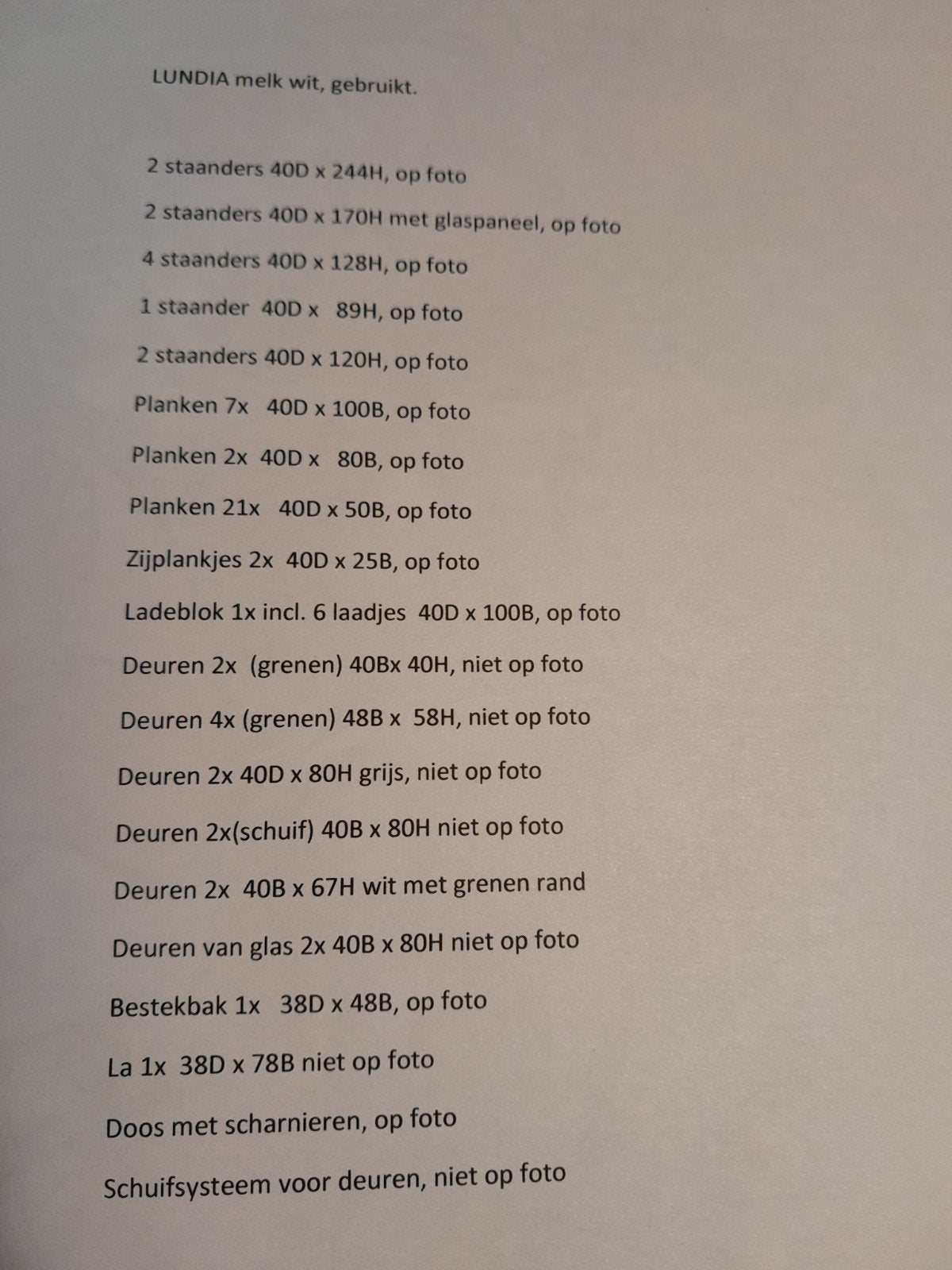 Stellingkast, Ophalen of Verzenden, Gebruikt