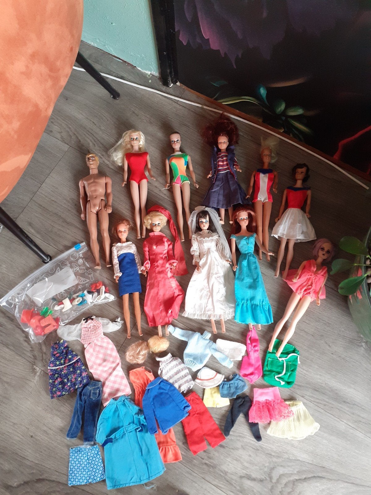 Vintage Barbie jaren 60/70, Verzamelen, Ophalen of Verzenden, Gebruikt