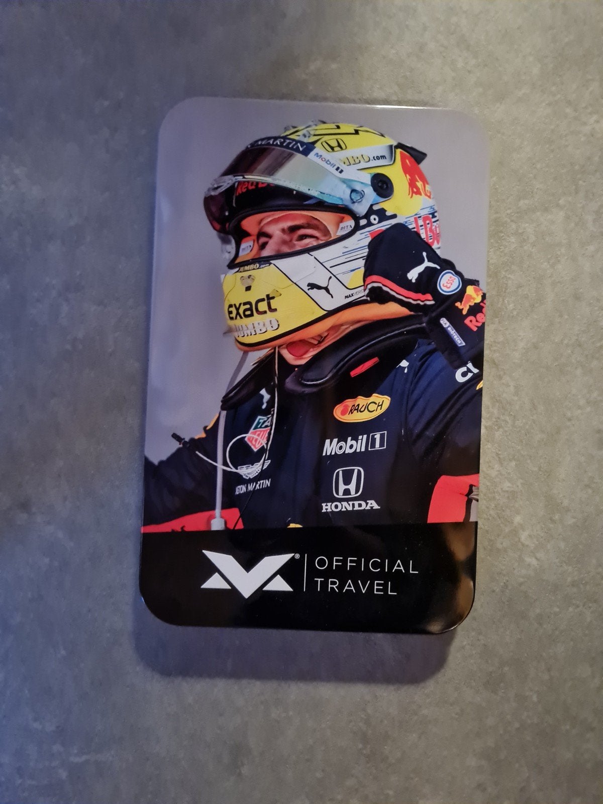 Max Verstappen Official Travel Blik Grand Prix Oostenrijk, Ophalen of Verzenden, Nieuw, Formule 1