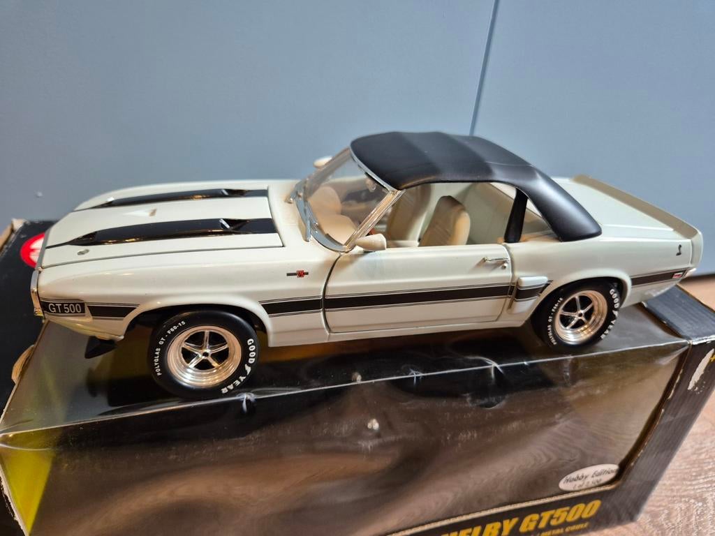 1970 Shelby Cobra GT500, Hobby en Vrije tijd, Modelauto's | 1:18, Ophalen of Verzenden, Zo goed als nieuw, Overige merken