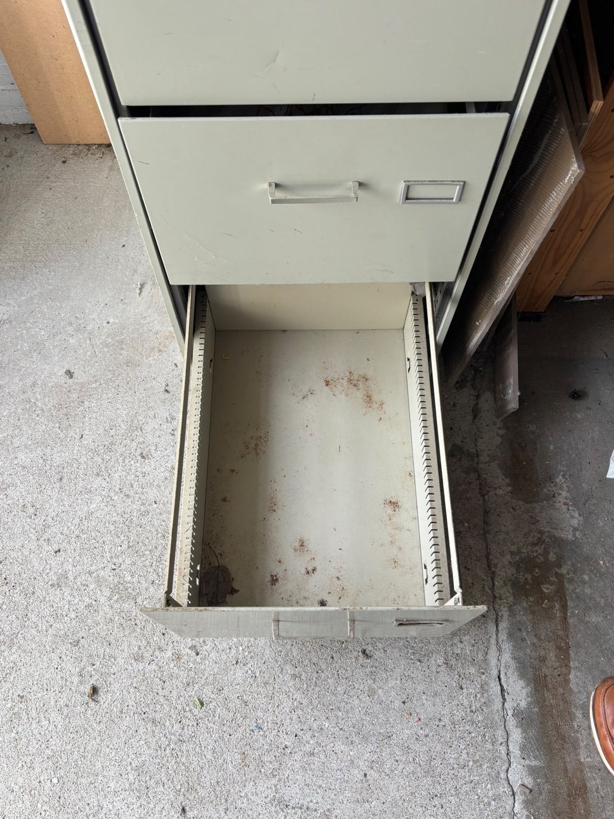 Gispen archiefkast met 4 lades, Huis en Inrichting, Ophalen, Minder dan 50 cm, Gebruikt, Metaal