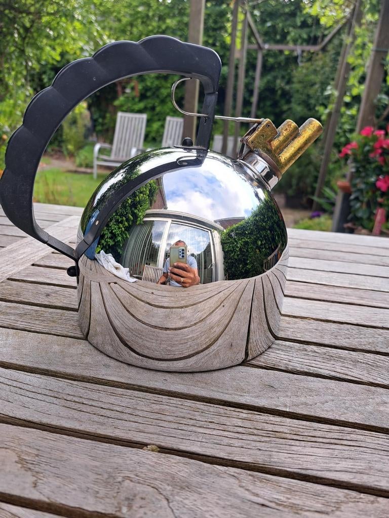 Alessi originele fluitketel in topstaat, Ophalen of Verzenden, Zo goed als nieuw