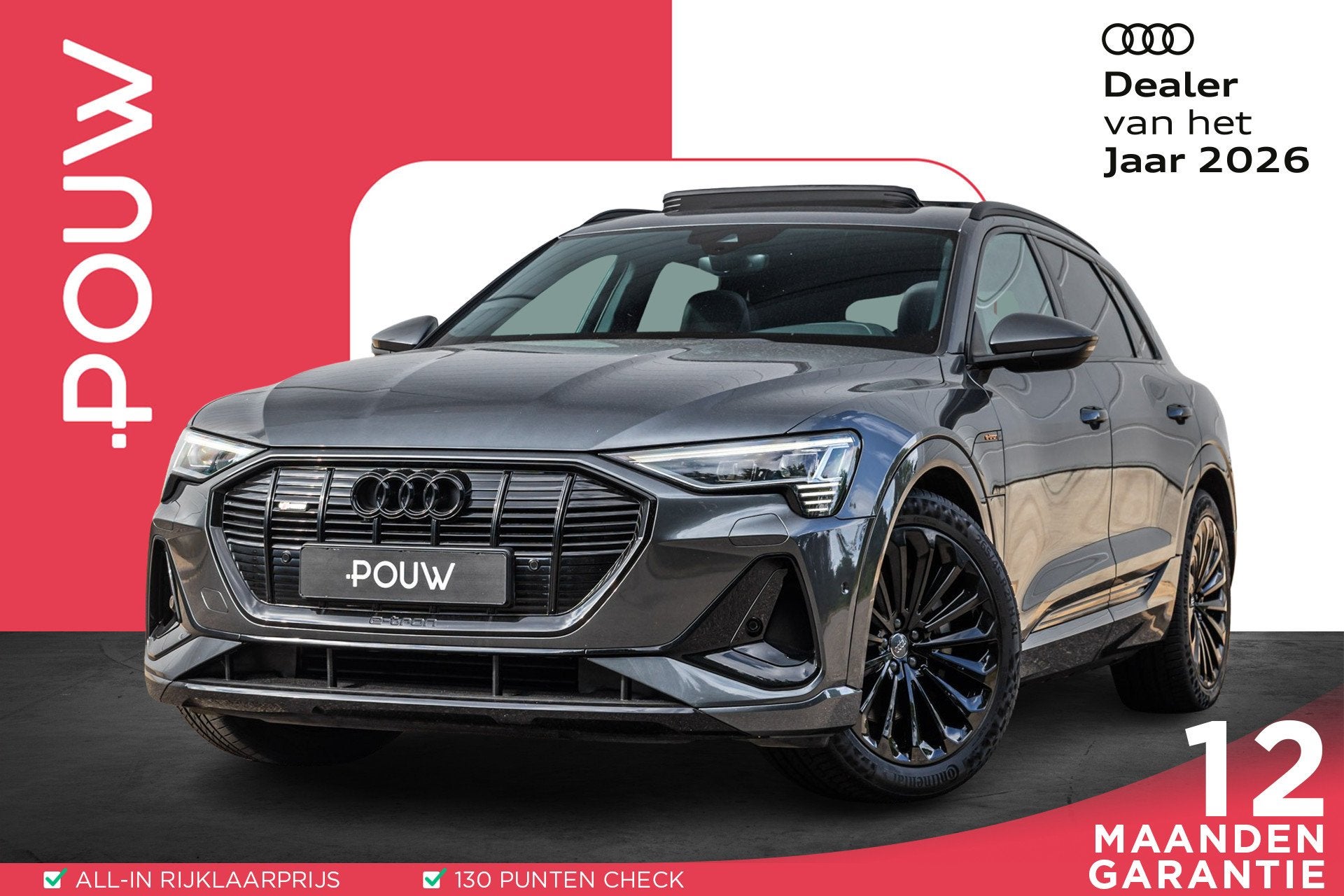 Audi e-tron 55 408pk Quattro S Edition 95 kWh | Panoramadak