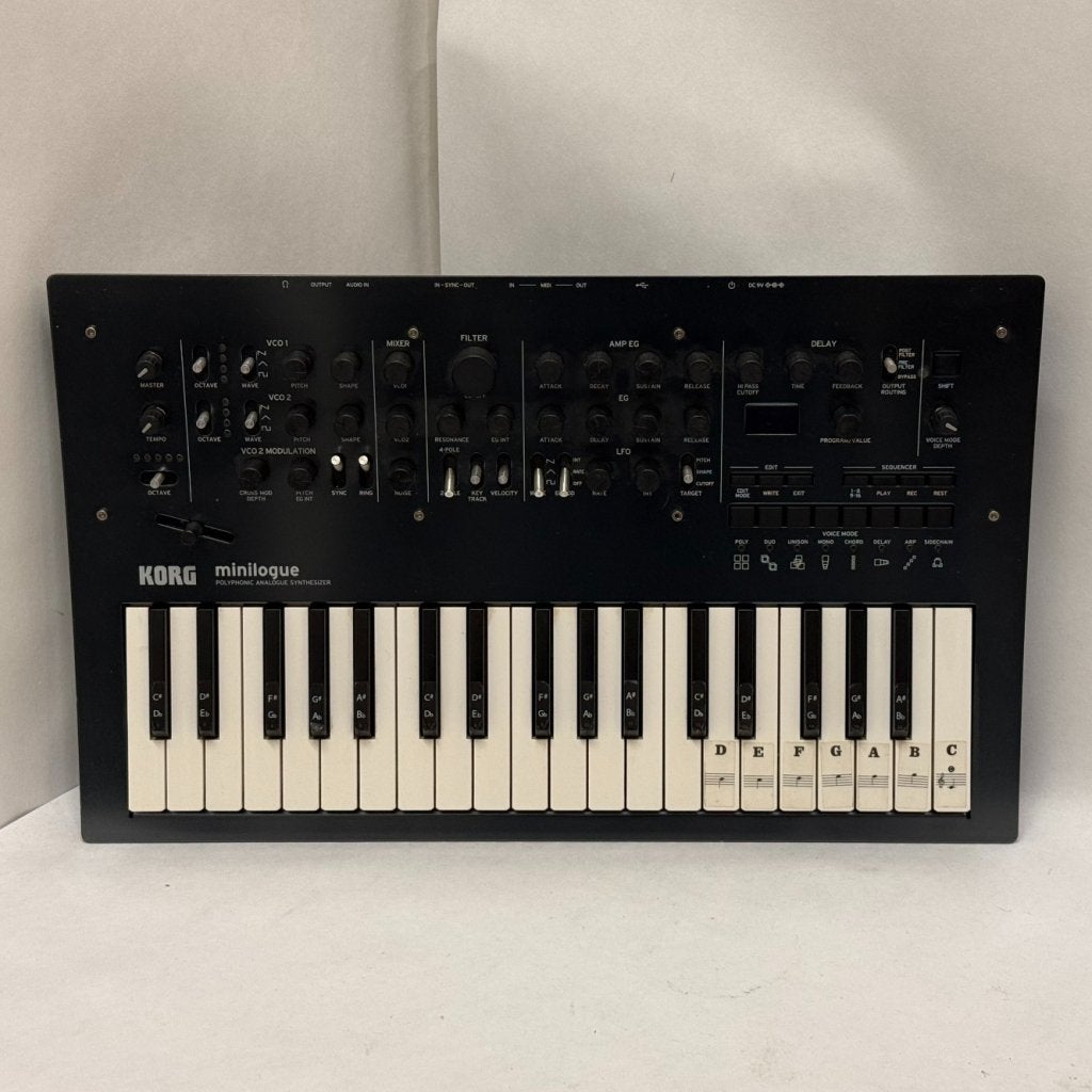 Korg Minilogue Polyphonic Analogue Synthesizer, Korg, Zo goed als nieuw, https://www.korg.com/nl/contact/, 15-12, Shimotakaido 1-chome, Suginami-ku, Tokyo 168-0073, Japan