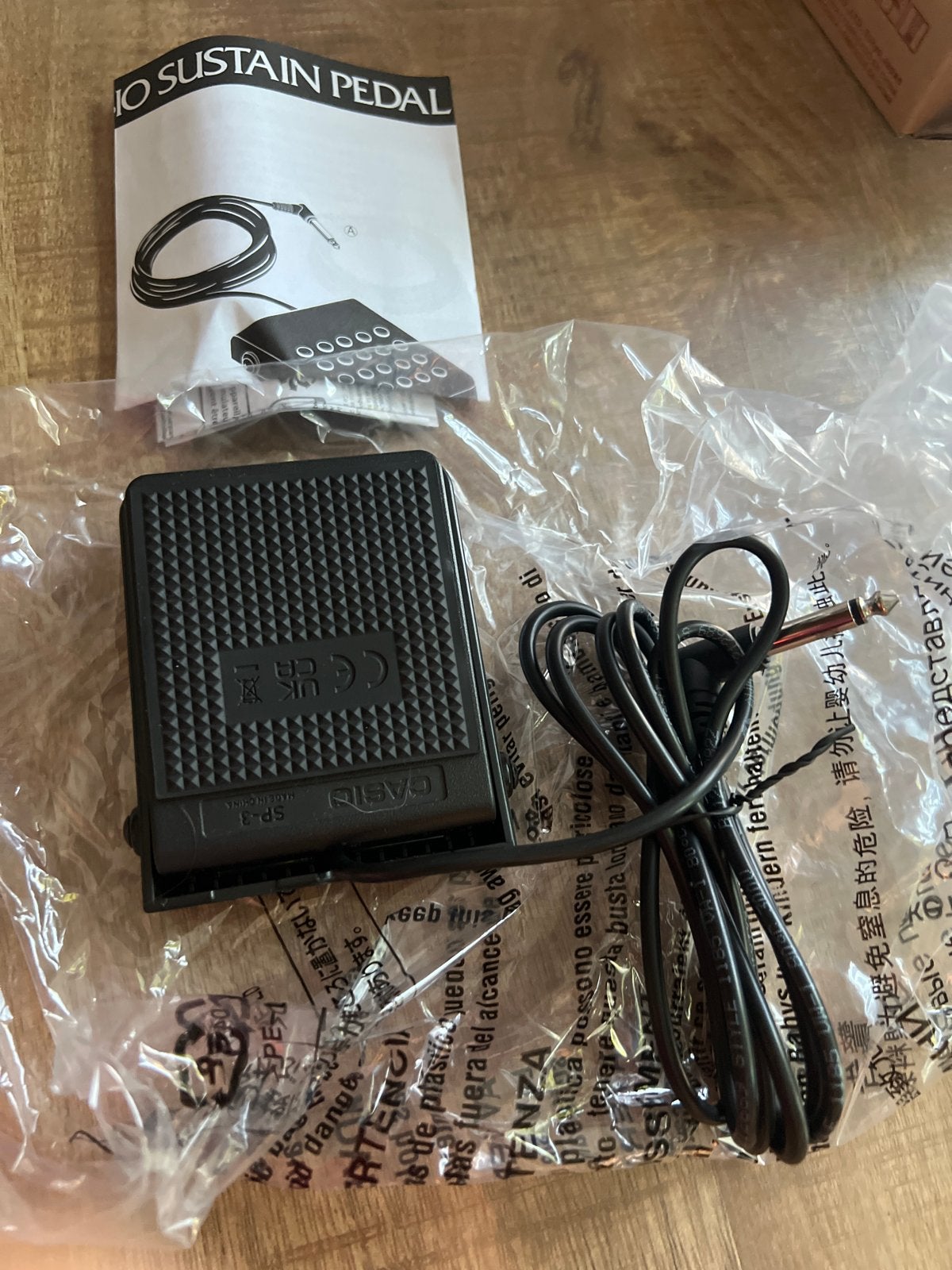 Casio SP-3 Sustain Pedaal voor Keyboard/Piano (NIEUW), Ophalen of Verzenden, Nieuw, Keyboard of Synthesizer
