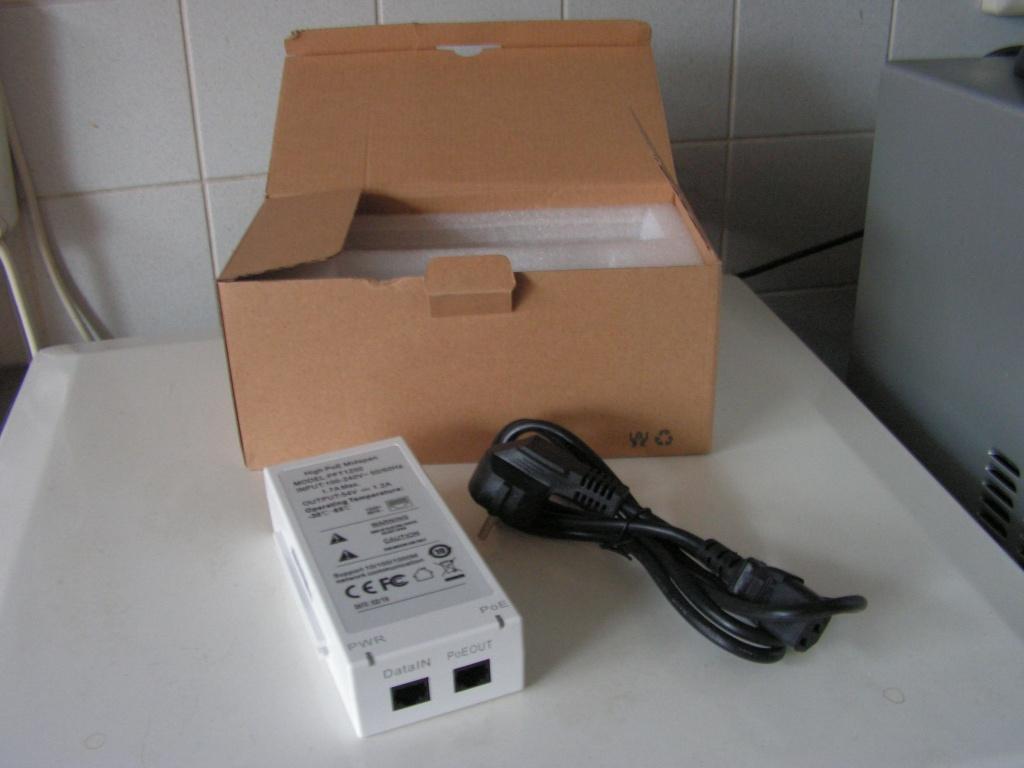 Dahua power injector PFT1200, Ophalen of Verzenden, Nieuw