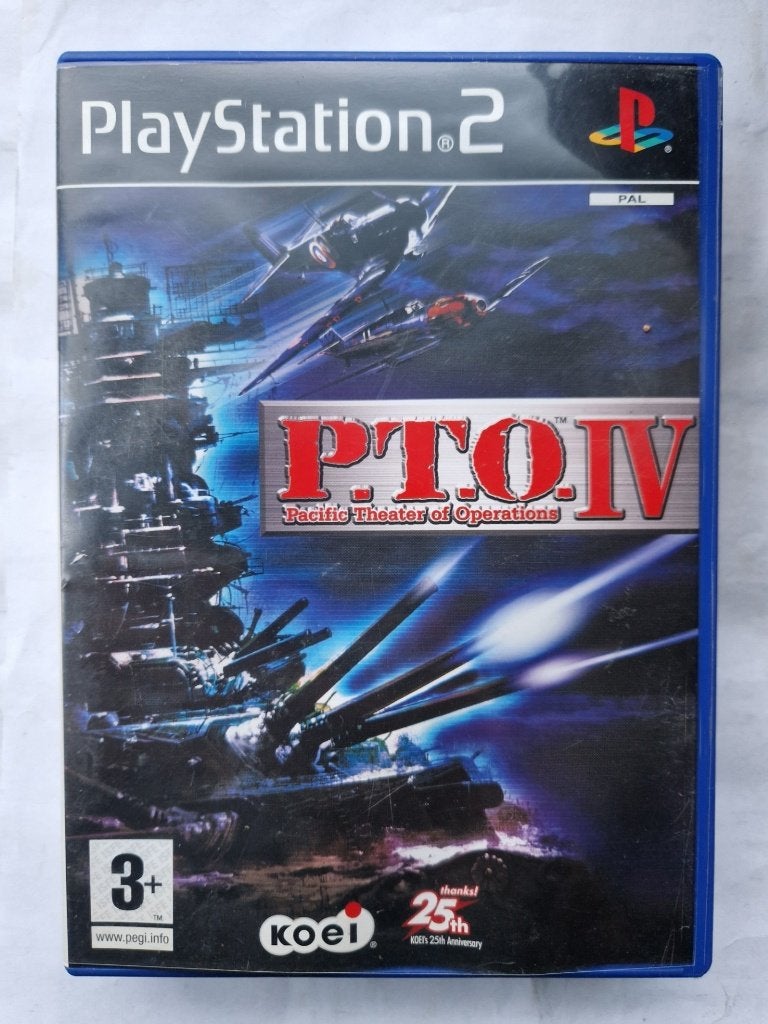 P.T.O.IV pacific theater of operrations, Gebruikt, 1 speler, Racen en Vliegen, Ophalen of Verzenden