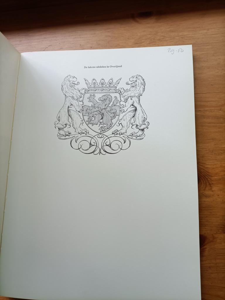 De lakens uitdelen in Overijssel: over burgers en bestuurder, Boeken, Geschiedenis | Stad en Regio, Ophalen of Verzenden, 20e eeuw of later