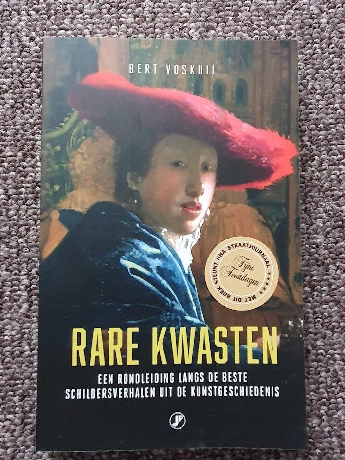 Boek over schilders Rare Kwasten – Bert Voskuil, Boeken, Ophalen of Verzenden, Zo goed als nieuw, Bert Voskuil, Schilder- en Tekenkunst