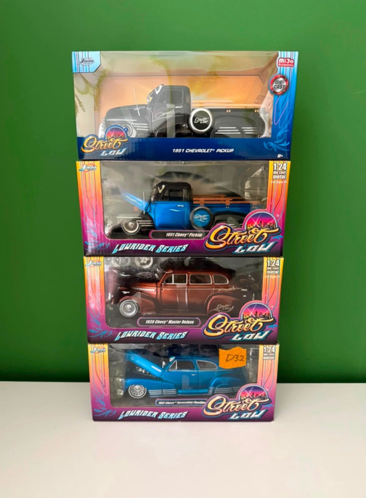 Jada Toys Street Low 1:24, Hobby en Vrije tijd, Modelauto's | 1:24, Ophalen of Verzenden, Zo goed als nieuw, Jada