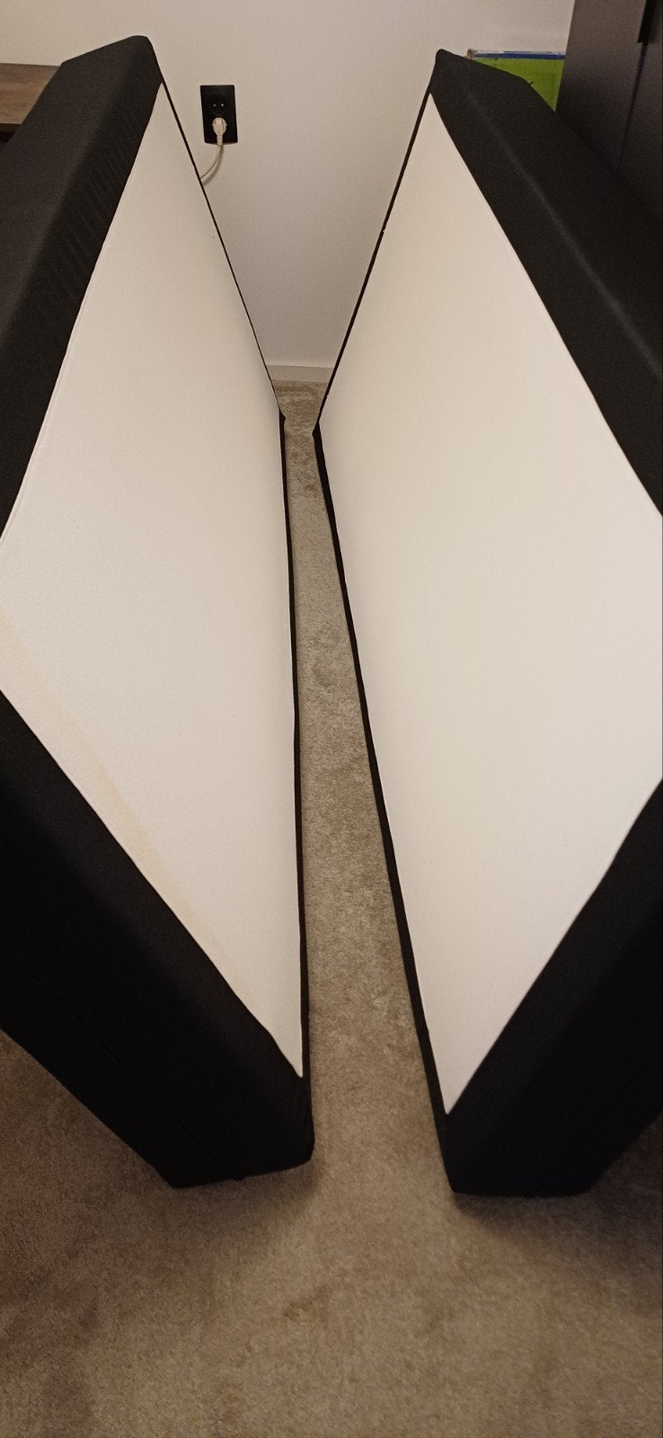 2x  boxpring matrassen 90x200cm, Huis en Inrichting, Slaapkamer | Matrassen en Bedbodems, Ophalen, Gebruikt, Eenpersoons, 90 cm